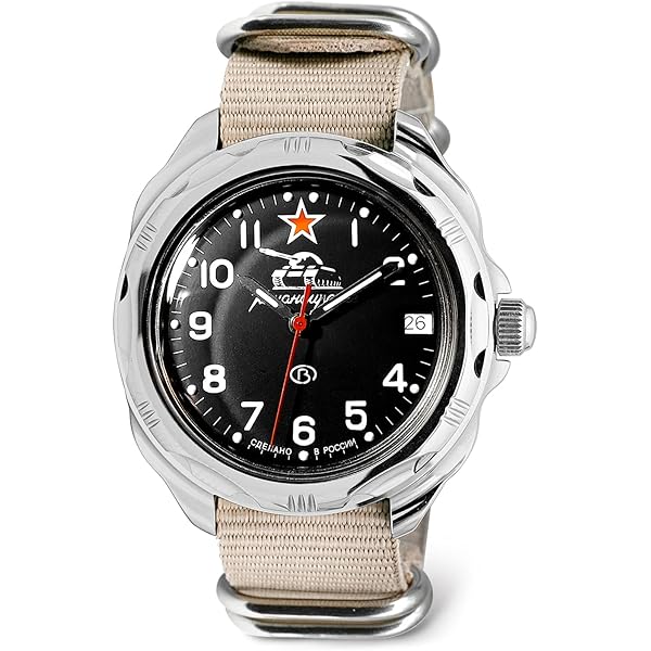 Amazon.com: Vostok | Komandirskie 350501 Automatic Self-Winding